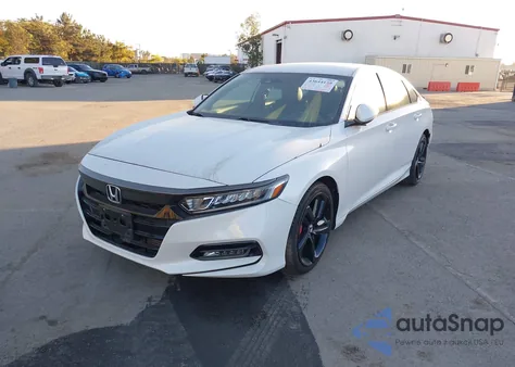2020 Honda Accord Sport из США, поврежденный, VIN 1HGCV1F32LA094520